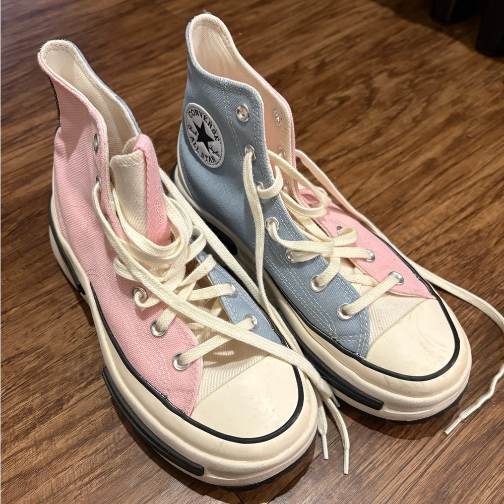 Converse Two-Tone Platform High Tops